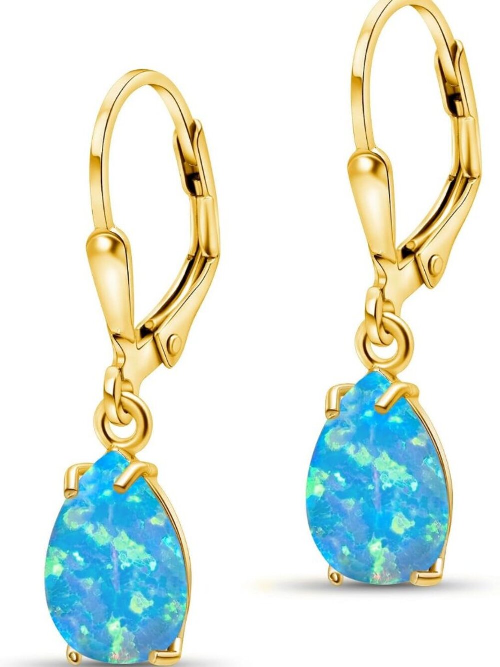 Stylish Gold Plated Drop Dangle Earrings for Women - Elegant Fashion Jewelry